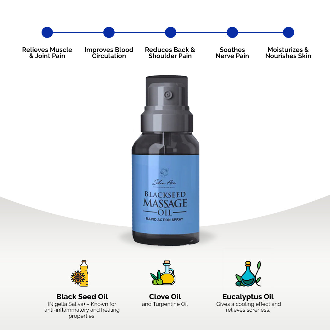 Skinace Black Seed Massage Oil