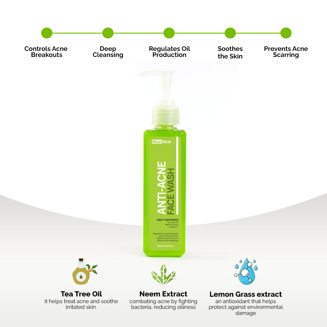 Anti Acne Face Wash