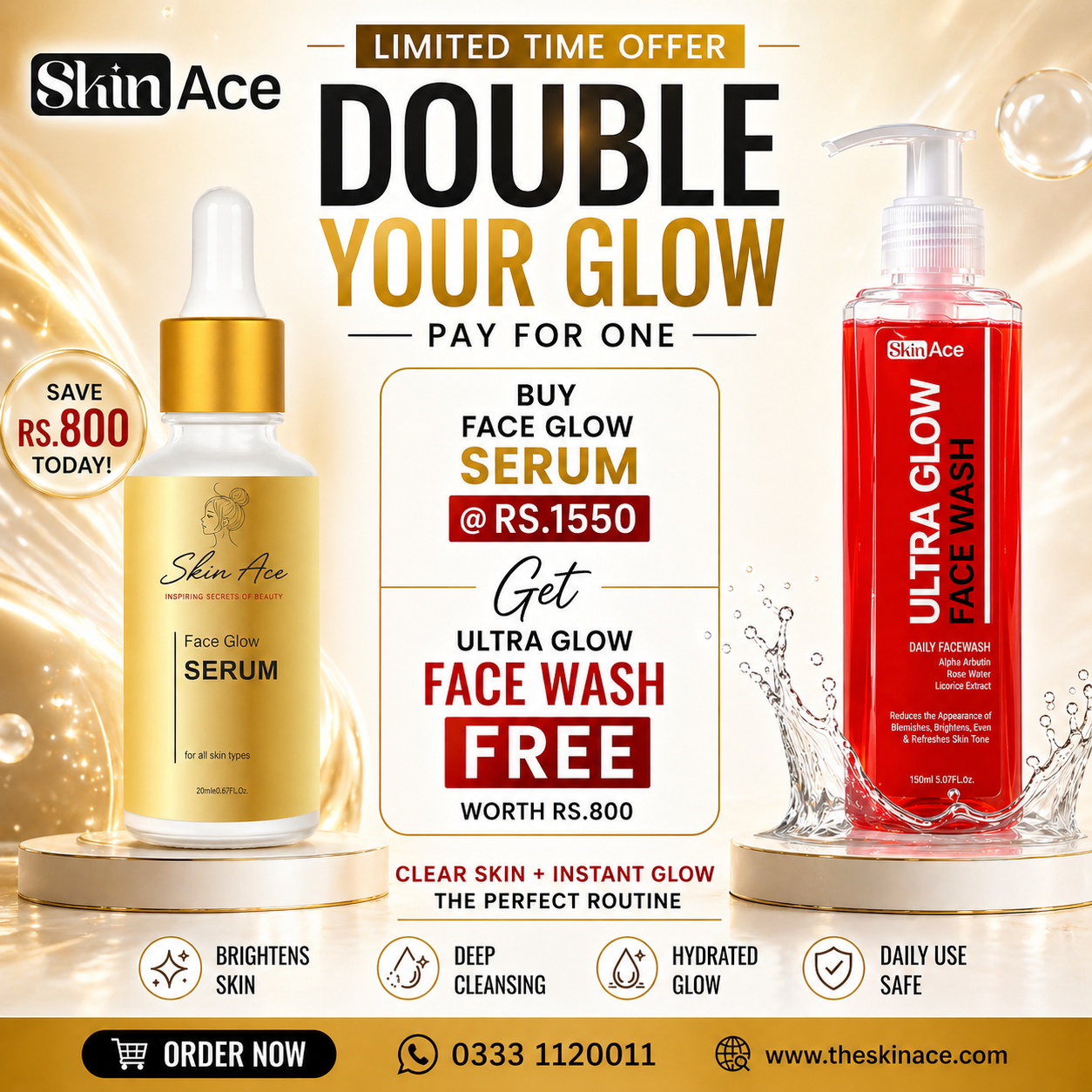 Cleanse & Glow Combo