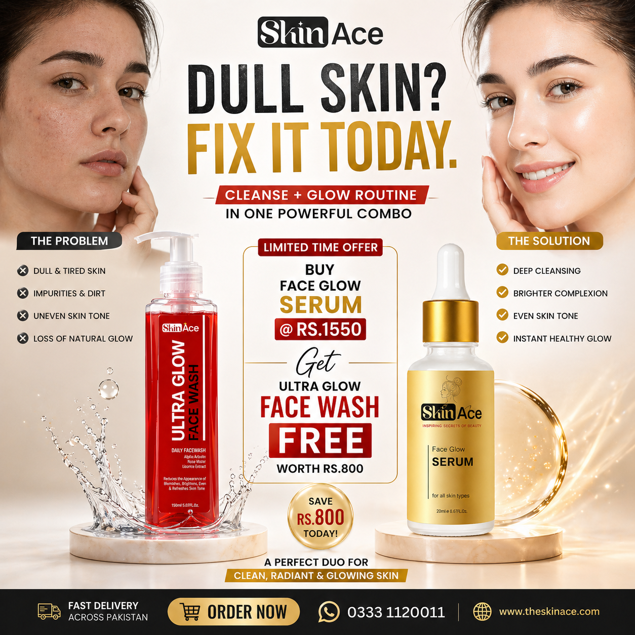 Cleanse & Glow Combo