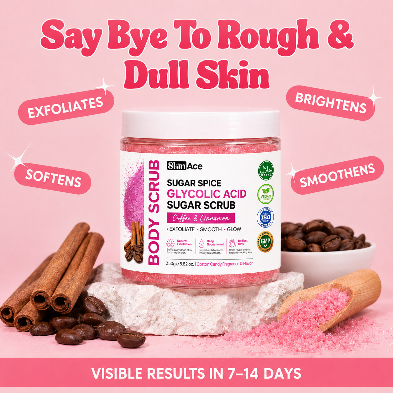 Glycolic Acid Sugar Scrub