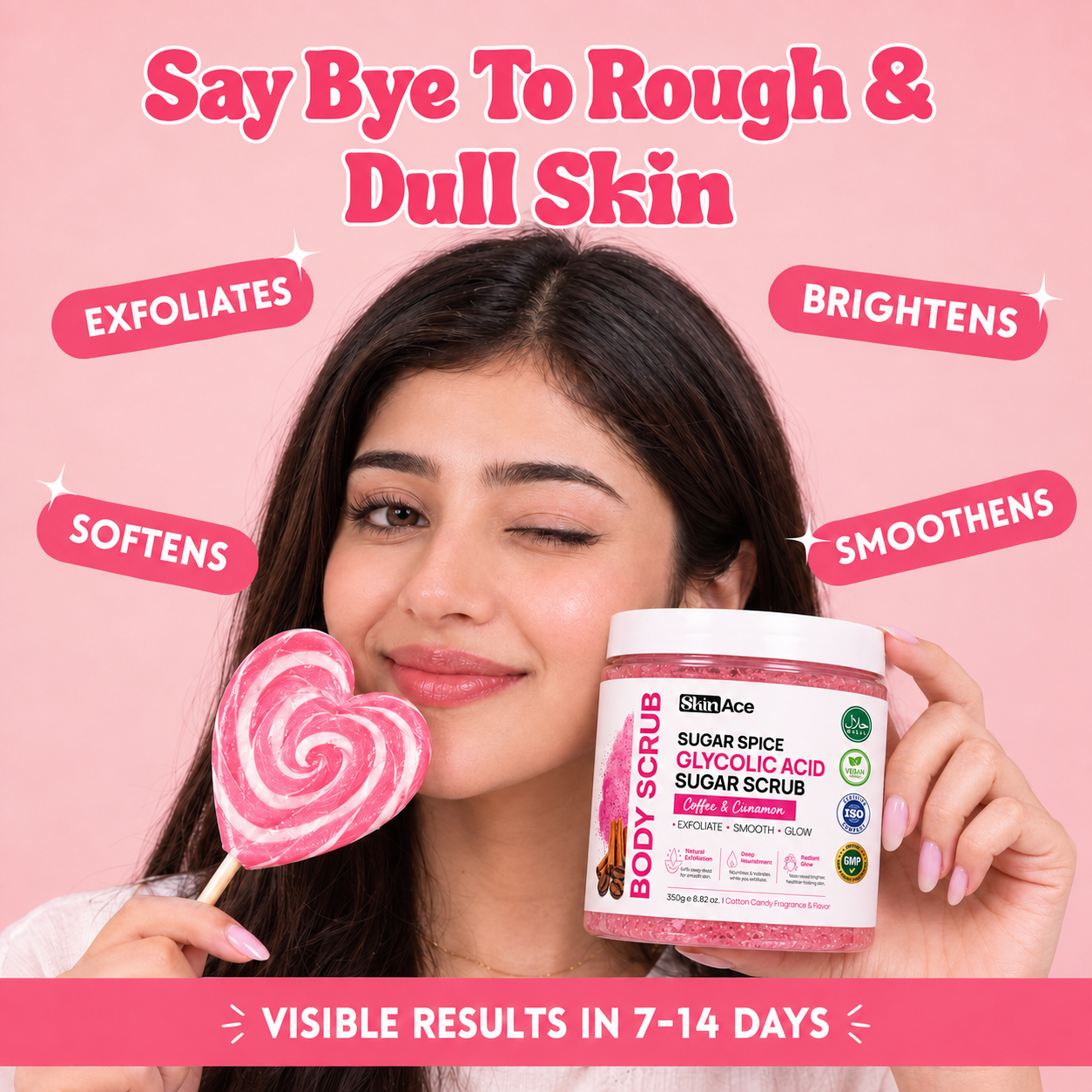 Glycolic Acid Sugar Scrub