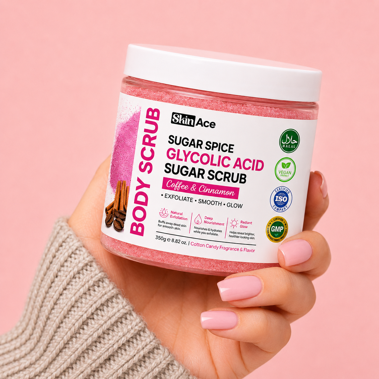 Glycolic Acid Sugar Scrub
